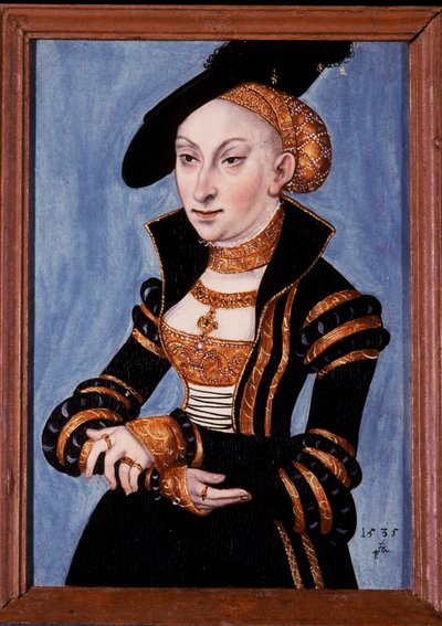 Sibylle, Electoral Princess of Saxony by Lucas Cranach the Elder
